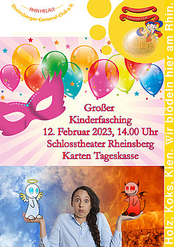 Großer Kinderfasching in Rheinsberg
